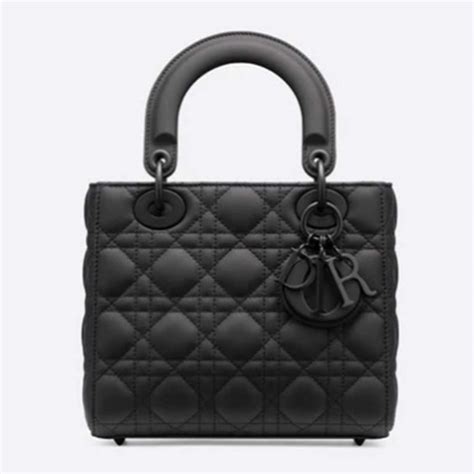 lady dior ultra-matte tote bag price|lady dior cannage bag.